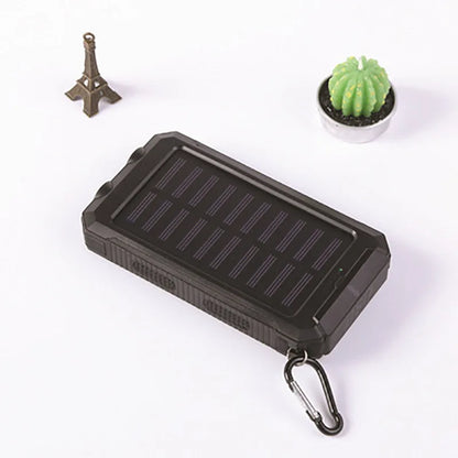 20000mAh Power Bank Waterproof Solar PowerBank External Battery Fast Mobile Phone Charger For Samsung iPhone Xiaomi Power bank