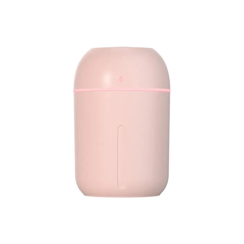 330ML New Design Mini USB Portable Cool Mist Air Humidifier Essential Oil Aroma Diffuser With Led For Car Home Office Yoga