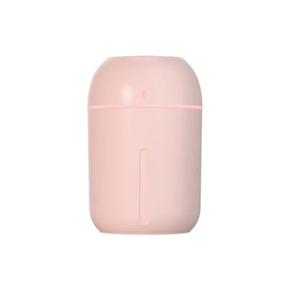 330ML New Design Mini USB Portable Cool Mist Air Humidifier Essential Oil Aroma Diffuser With Led For Car Home Office Yoga