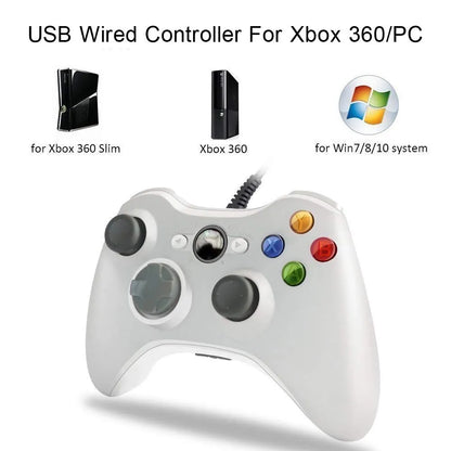 USB Wired Gamepad For Xbox360 Console Joypad For Win 7/8/10 PC Joystick Controle Mando Game Controller For Xbox 360 Accessories