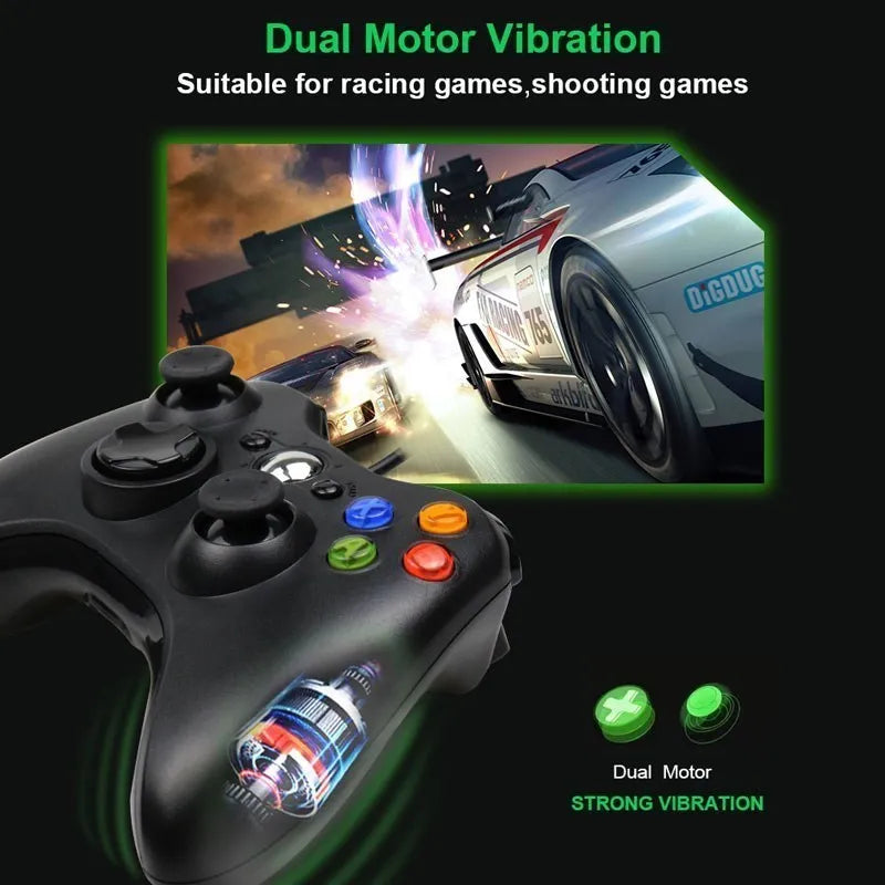 USB Wired Gamepad For Xbox360 Console Joypad For Win 7/8/10 PC Joystick Controle Mando Game Controller For Xbox 360 Accessories