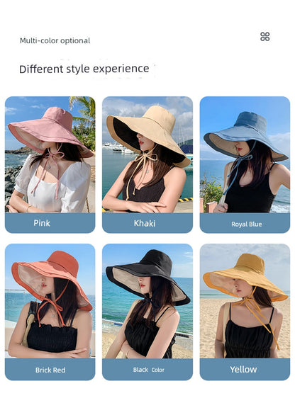 Women's Summer hats with big brim