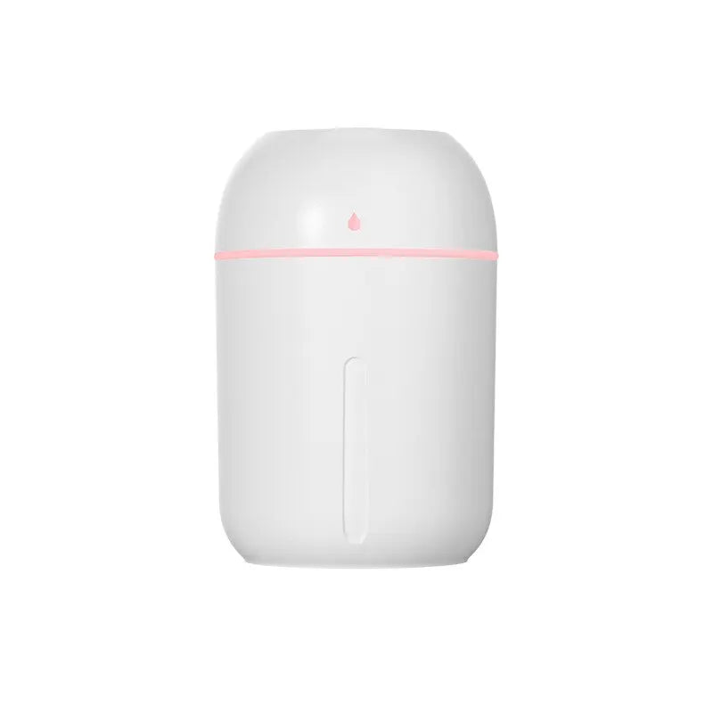 330ML New Design Mini USB Portable Cool Mist Air Humidifier Essential Oil Aroma Diffuser With Led For Car Home Office Yoga